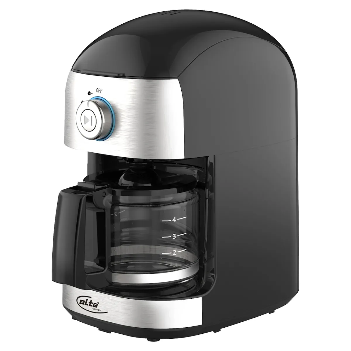 Die moderne Hausfrau Kaffeemaschine mit Mahlwerk