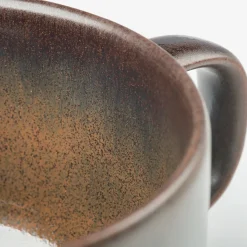 Die moderne Hausfrau Kaffeeobertassen-Set, Steinzeug Glockenklang