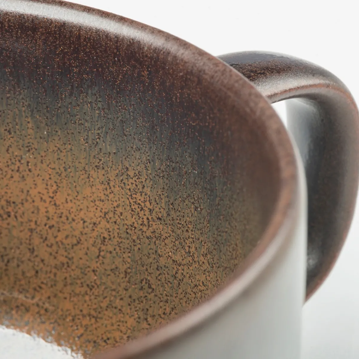 Die moderne Hausfrau Kaffeeobertassen-Set, Steinzeug Glockenklang