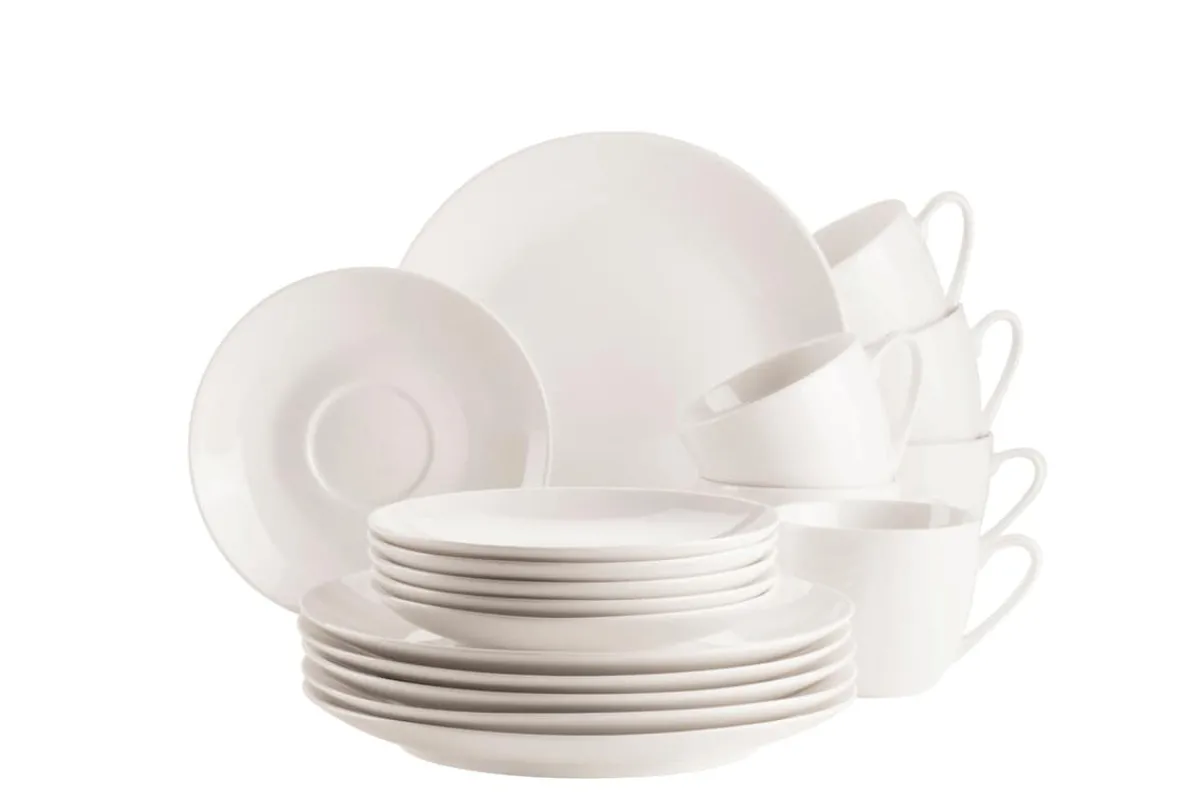 Die moderne Hausfrau Kaffeeservice, Porzellan Belmira