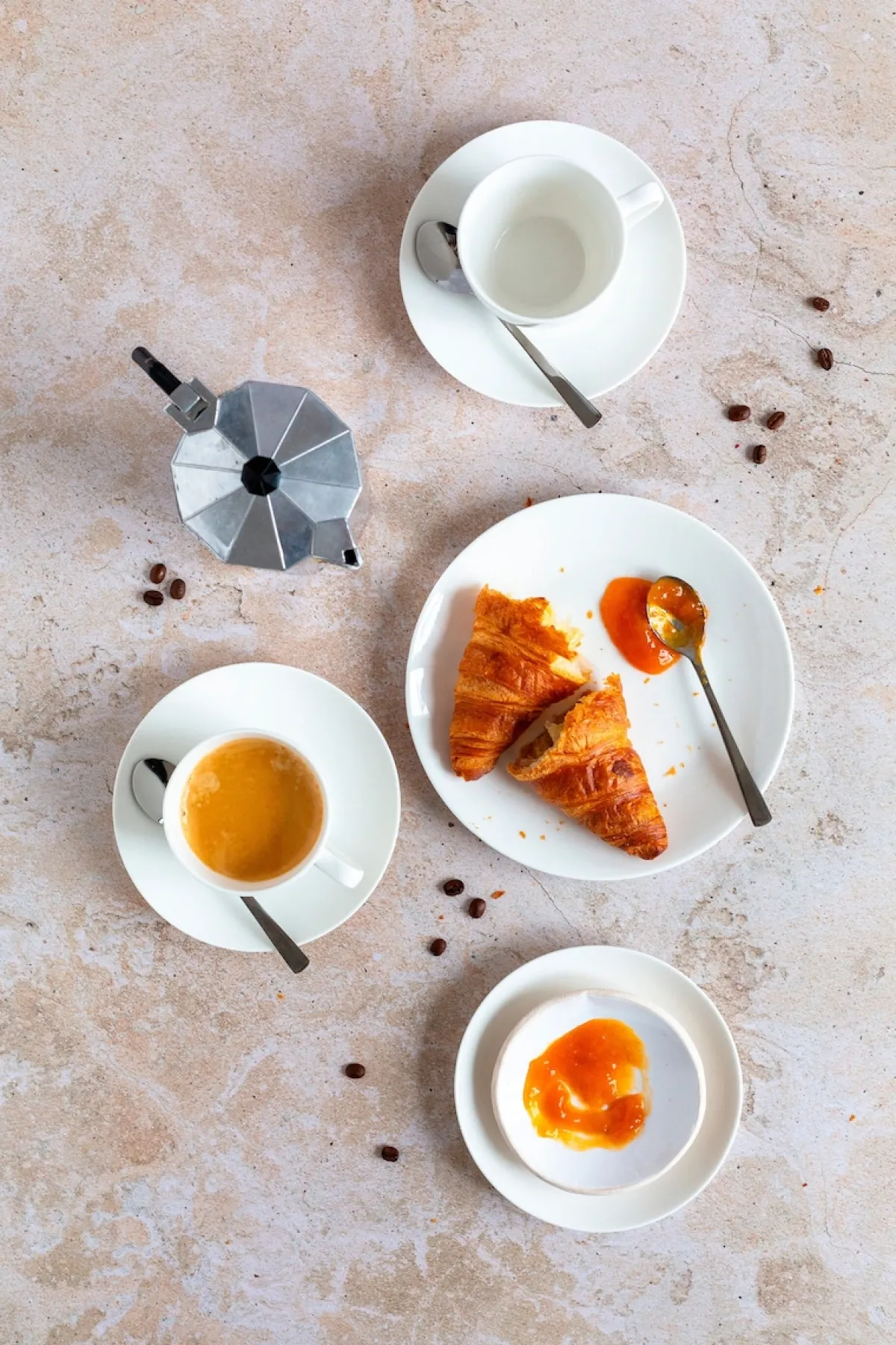 Die moderne Hausfrau Kaffeeservice, Porzellan Belmira