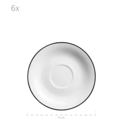 Die moderne Hausfrau Kaffeeservice, Porzellan Nola