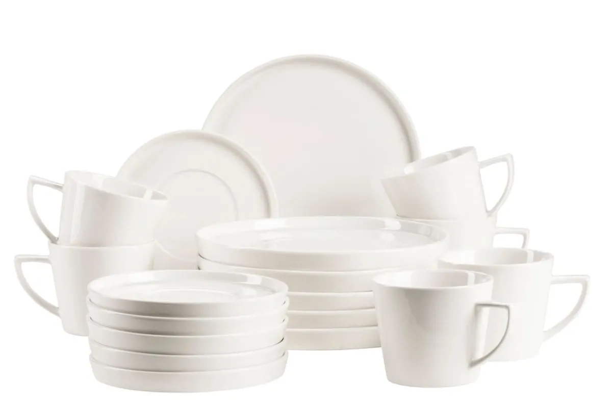 Die moderne Hausfrau Kaffeeservice, Porzellan Sita