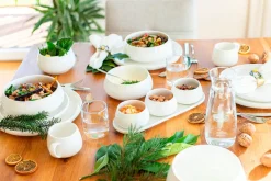 Die moderne Hausfrau Kaffeetassen Set, Porzellan Taya