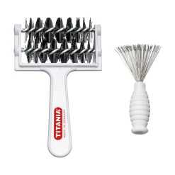 Die moderne Hausfrau Kamm- und Bürstenreinigungs-Set, 2-teilig