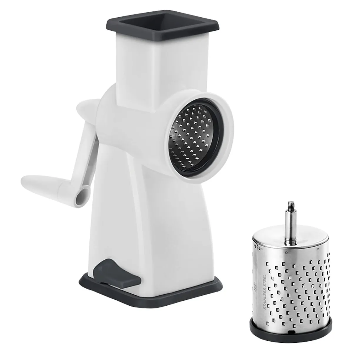 Die moderne Hausfrau Küchenhobel mit Saugfuss "Almondy"