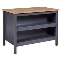 Die moderne Hausfrau Kücheninsel anthrazit