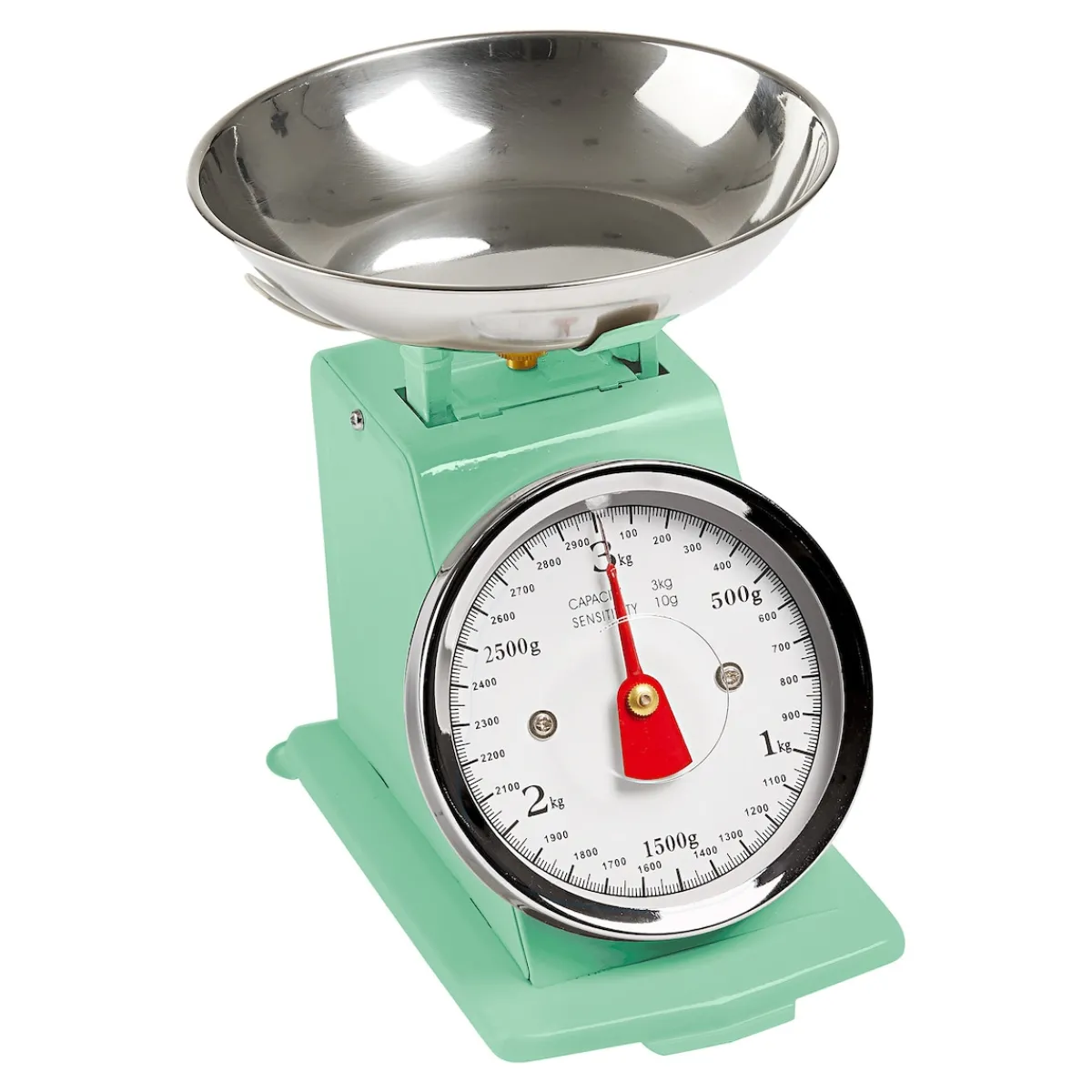 Die moderne Hausfrau Küchenwaage grün