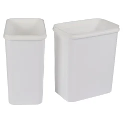 Die moderne Hausfrau Küchenwagen mit Mülltrennsystem Eiche, weiß