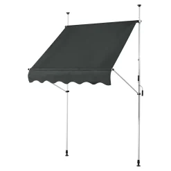 Die moderne Hausfrau Klemm-Markise grau