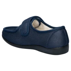 Damen Die moderne Hausfrau Klett-Hausschuh „Unisex“ mit Wolle