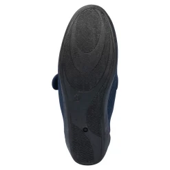 Damen Die moderne Hausfrau Klett-Hausschuh „Unisex“ mit Wolle