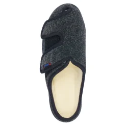 Damen Die moderne Hausfrau Klettpantoffel mit Schurwolle