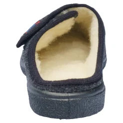 Damen Die moderne Hausfrau Klettpantoffel mit Schurwolle