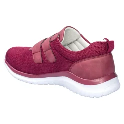 Damen Die moderne Hausfrau Klettschuh „Federleicht“ beere