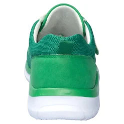 Damen Die moderne Hausfrau Klettschuh „Federleicht“ grün