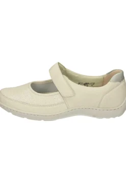 Damen Die moderne Hausfrau Klettschuhe beige