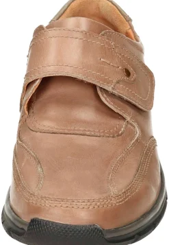 Herren Die moderne Hausfrau Klettschuhe braun