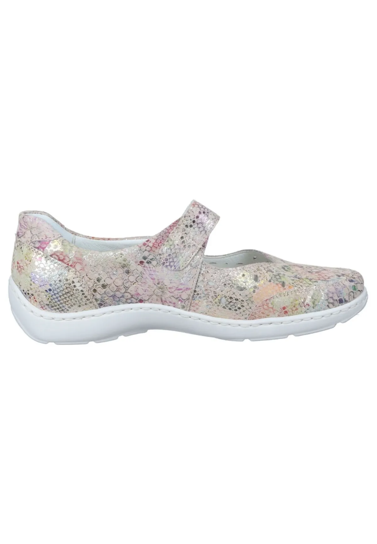 Damen Die moderne Hausfrau Klettschuhe multi