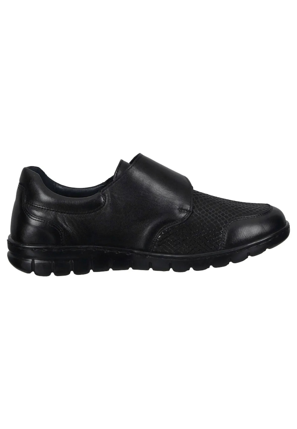 Damen Die moderne Hausfrau Klettschuhe schwarz