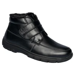 Herren Die moderne Hausfrau Klett-Stiefel mit Leder „Herrmann“