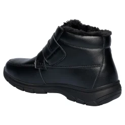 Herren Die moderne Hausfrau Klett-Stiefel mit Leder „Herrmann“