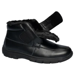 Herren Die moderne Hausfrau Klett-Stiefel mit Leder „Herrmann“