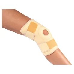 Die moderne Hausfrau Kniebandage Beige