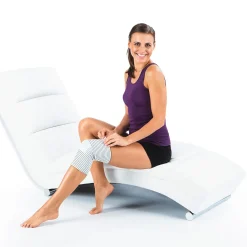 Die moderne Hausfrau Kniebandage mit Kupferfasern