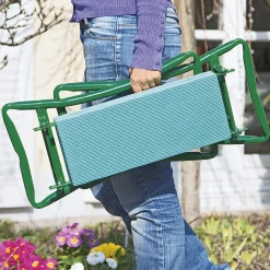 Die moderne Hausfrau Kniestuhl grün