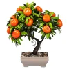 Die moderne Hausfrau Künstlicher Bonsai Mandarine
