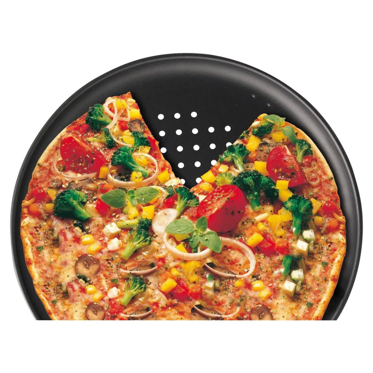 Die moderne Hausfrau Knusper-Backblech "rund"