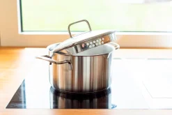 Die moderne Hausfrau Kochtopf, Edelstahl Sanvito 1 x Topf, 1 x Deckel