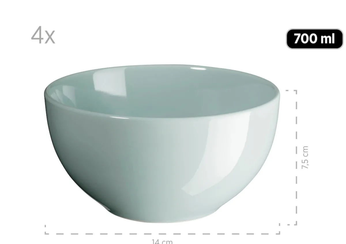 Die moderne Hausfrau Kombiservice Pastell Selection Grün