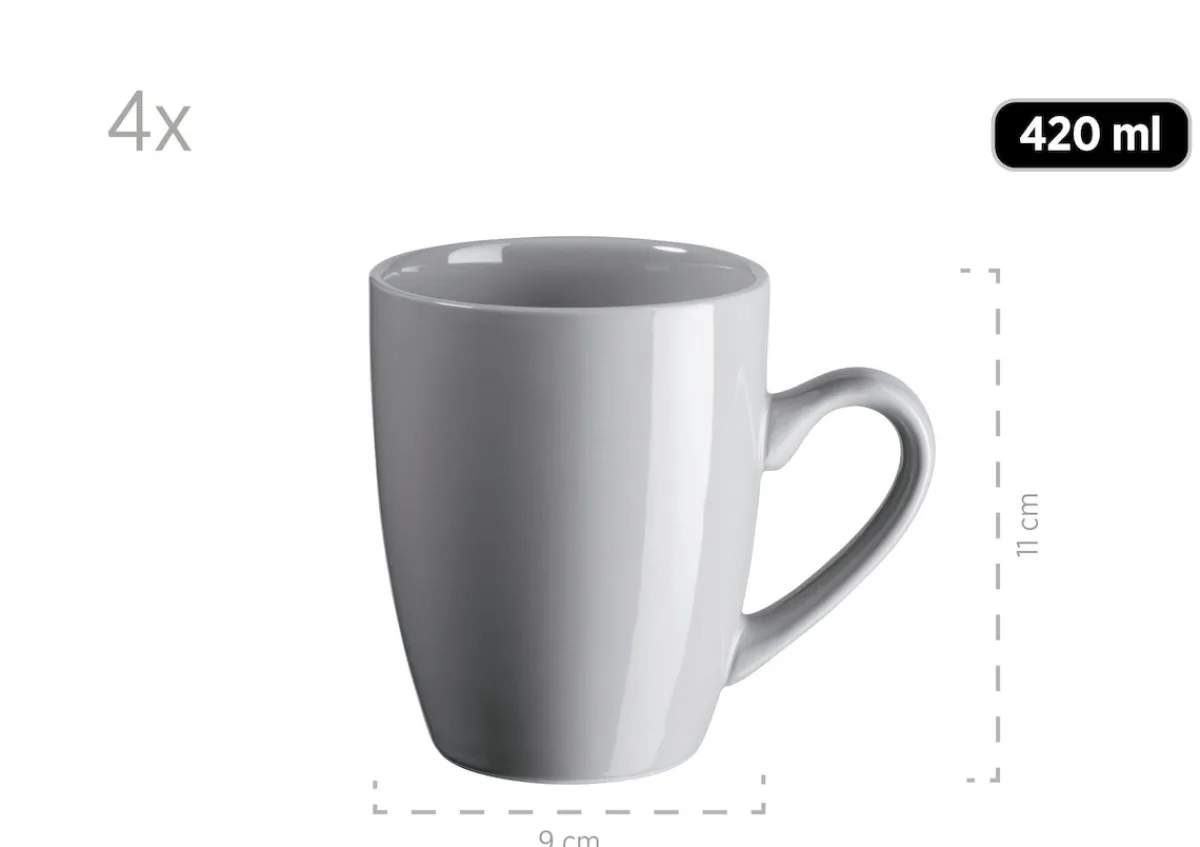 Die moderne Hausfrau Kombiservice Pastell Selection Grün