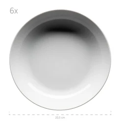 Die moderne Hausfrau Kombiservice, Porzellan ALESIA