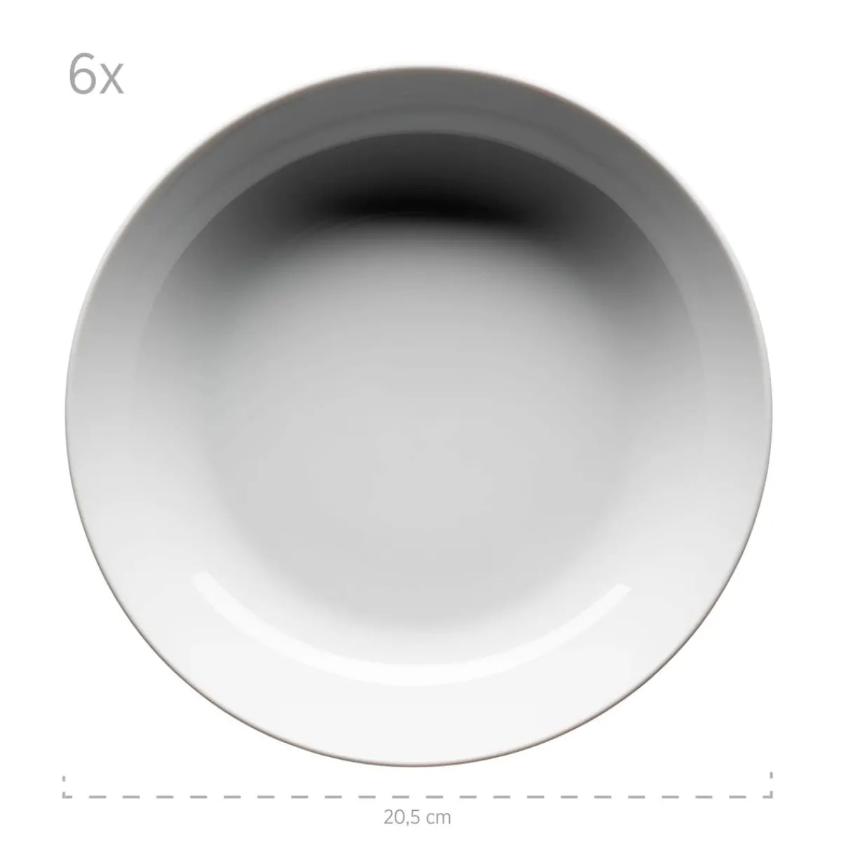 Die moderne Hausfrau Kombiservice, Porzellan ALESIA