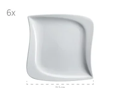 Die moderne Hausfrau Kombiservice, Porzellan LA MUSICA