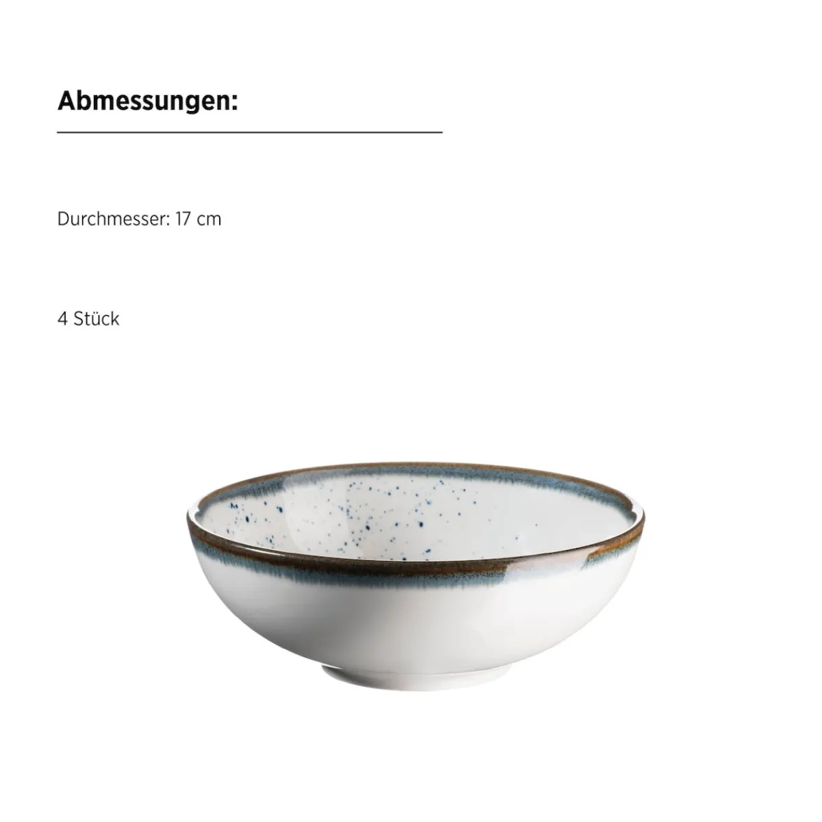 Die moderne Hausfrau Kombiservice, Porzellan Pintar Beige / Blau