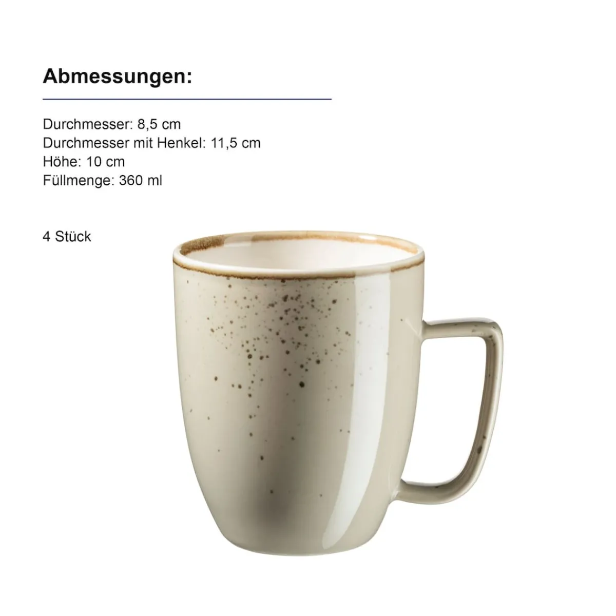 Die moderne Hausfrau Kombiservice, Porzellan Pintar Olivgrau