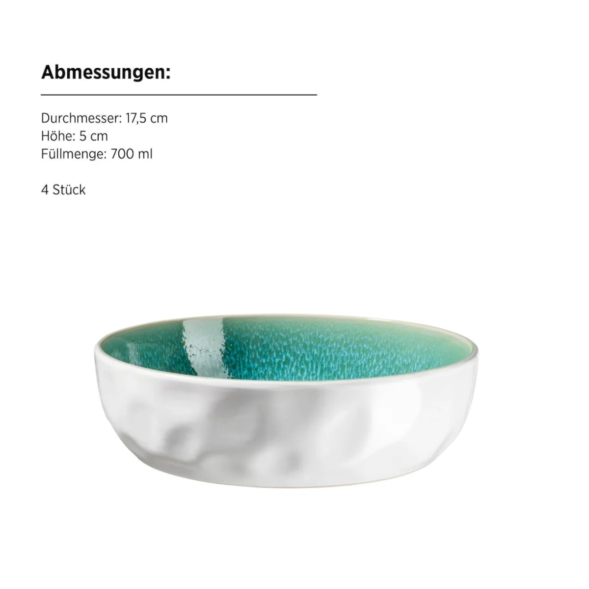 Die moderne Hausfrau Kombiservice, Steinzeug Elea Hellgrün