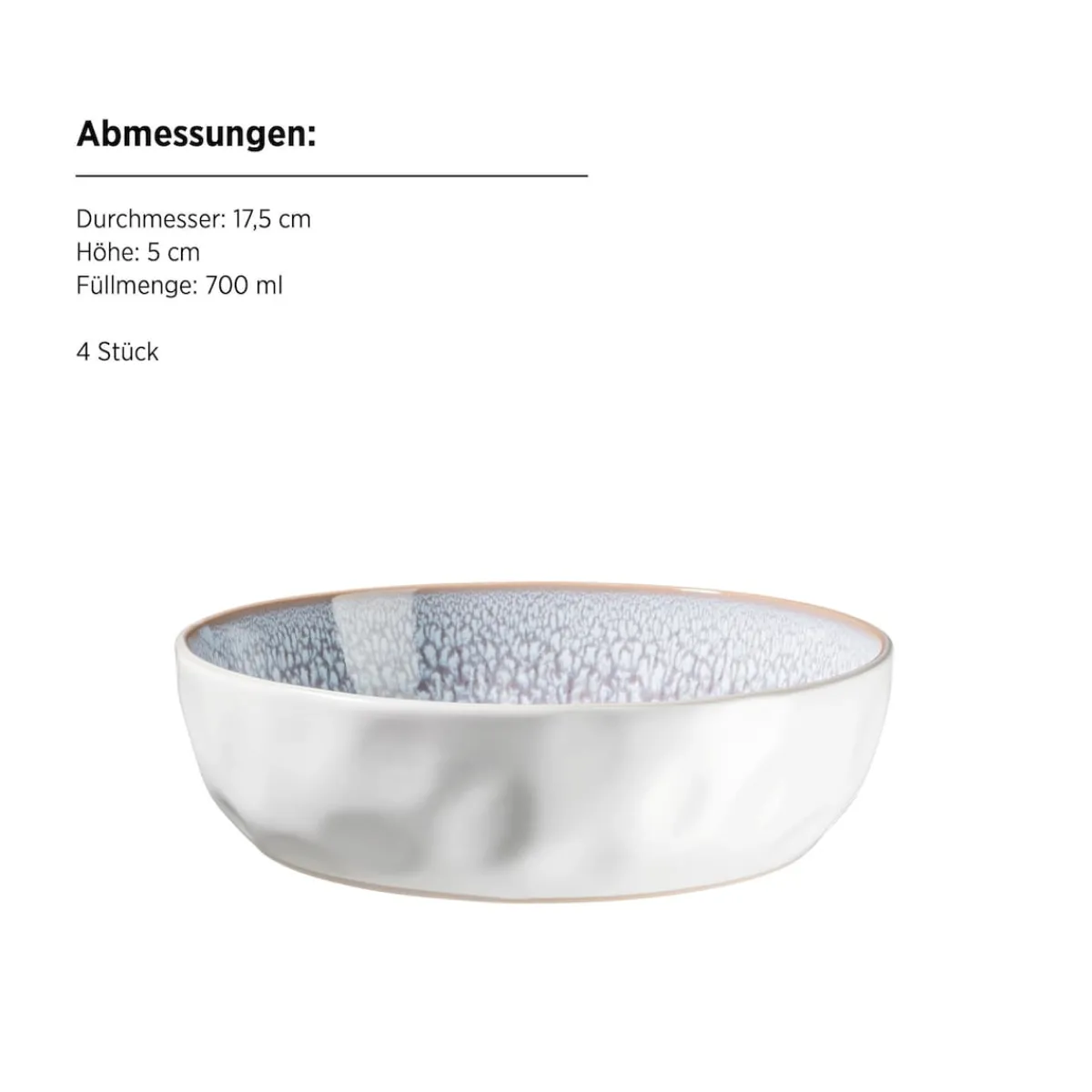 Die moderne Hausfrau Kombiservice, Steinzeug Elea Flieder