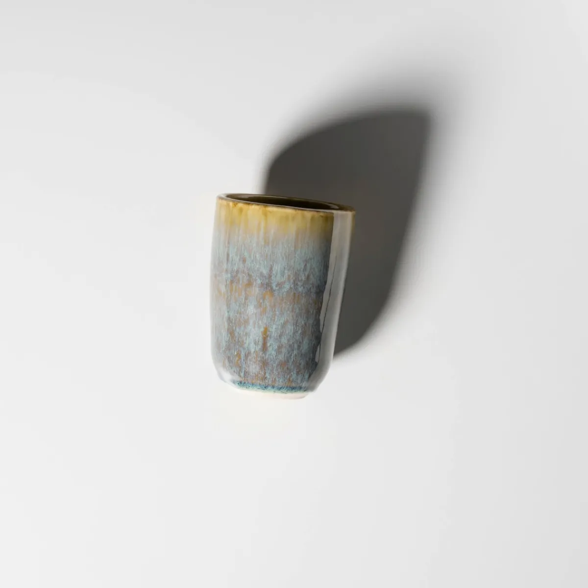 Die moderne Hausfrau Kombiservice, Steinzeug Flussufer blau, grün, braun