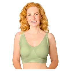 Damen Die moderne Hausfrau Komfort-Bustier, verstellbar grün