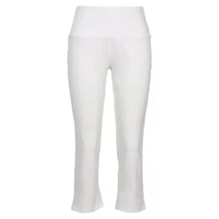 Damen Die moderne Hausfrau Komfort-Capri-Schlupfhose „Karin“ weiß
