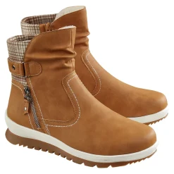 Damen Die moderne Hausfrau Komfort-Kurzstiefelette "Lisa"