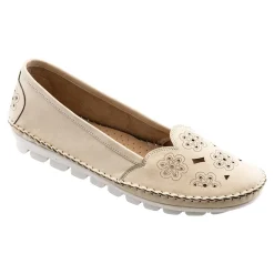 Damen Die moderne Hausfrau Komfort-Mokassin „Paradies“ beige