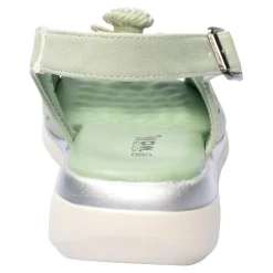 Damen Die moderne Hausfrau ﻿Komfort-Sandalette „Rose“ salbei