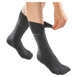 Die moderne Hausfrau Komfort-Socken, 2 Paar anthrazit