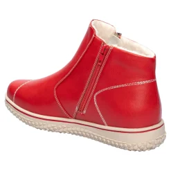 Damen Die moderne Hausfrau ﻿Komfort-Stiefelette „Stina“ rot